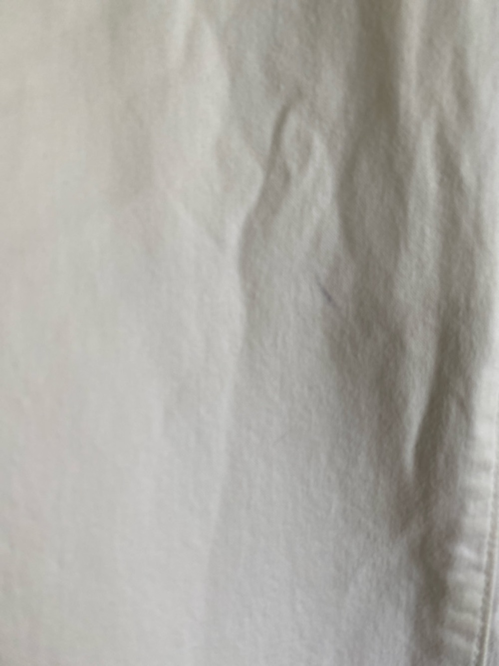 Hudson Jeans Women's 28/33” Straight-Leg White Denim Pants Flap Pockets Designer - Picture 9 of 13